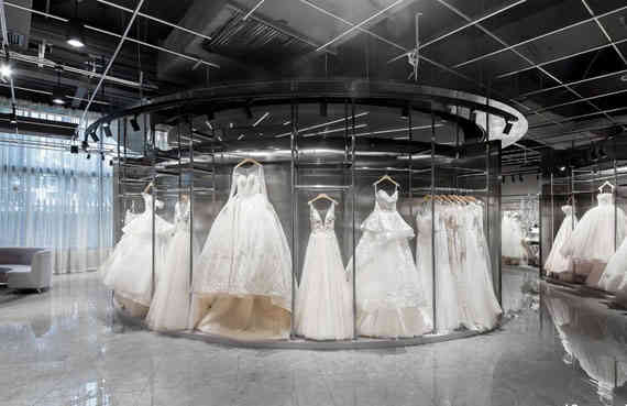 廣州店鋪設計公司婚紗店裝飾設計案例