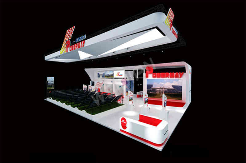 特裝展臺展覽設(shè)計公司助力保威能源成都國際太陽能光伏及儲能技術(shù)展覽會PV chengdu廣州廣交會展臺搭建商