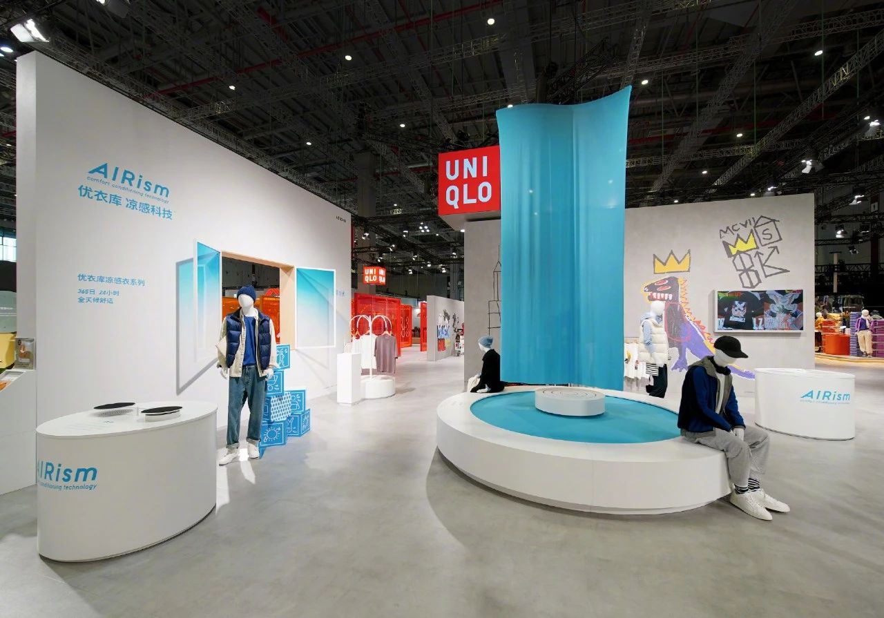 杭州展會設計搭建公司領你看2023進博會最具有創(chuàng)意00家企業(yè)展臺(優(yōu)衣庫展臺)4