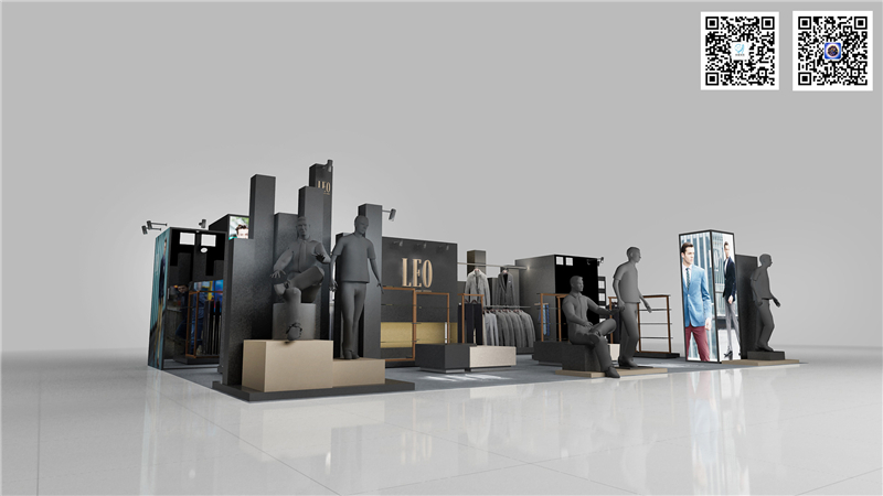 瑞柏科技股份有限公司參展廣州展覽中心展覽設計展臺搭建3